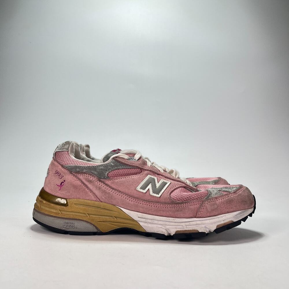 New Balance 993 Pink Ribbon Breast Cancer Awareness Shoes WR993KM Women's Sz 7.5